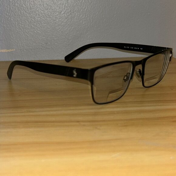 Polo Ralph Lauren PH1175 9038 56/18-145 Blk Men’s Eyeglass Frames Only - Picture 2 of 7